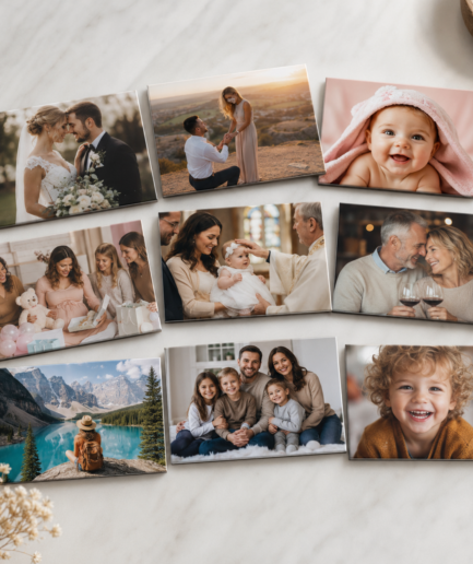 Personalizirani foto magneti s obiteljskim fotografijama